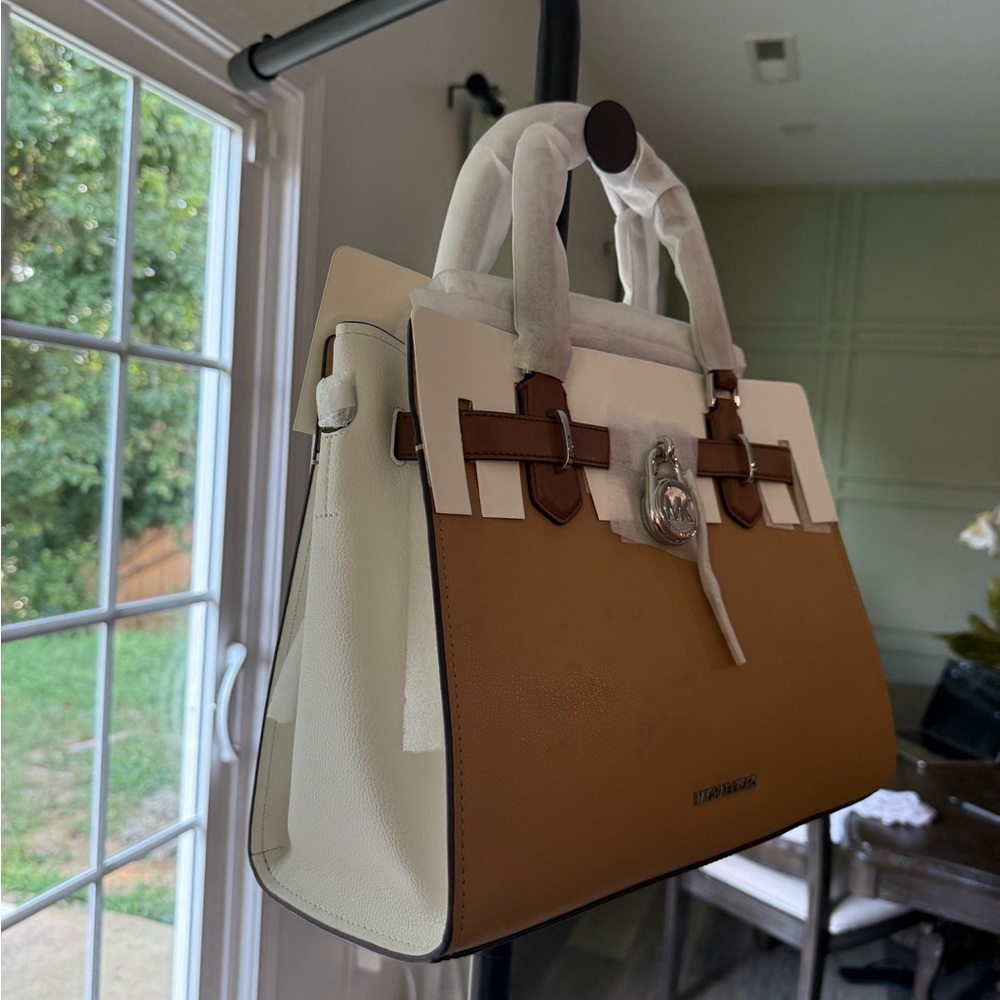 Hamilton Medium Color-Block Leather
Satchel - Picture 5 of 8